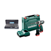 Metabo Akku-Bohrschrauber POWERMAXX BS BASIC + Stahlux Bit-Box 76-teilig