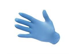 Nitril-Einweghandschuh - puderfrei - blau - 100 Stück