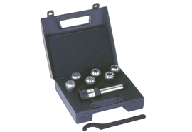 PROMAC Spannzangenset ER 25 - MK2, 6-teilig 3-16mm, im Koffer, mit Halter und Schlüssel