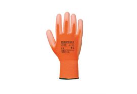 PU-Beschichteter-Handschuh - orange - Gr. L