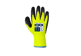 Thermal Soft Grip Handschuh - gelb/schwarz