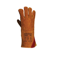 Verstärkter Schweisserschutz-Handschuh mit Stulpe - Gr. XL