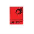 Warn-Aufkleber zu Kanister UN 1203