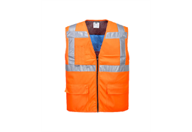 Warnschutz-Kühlweste - orange - Gr. XXL/3XL